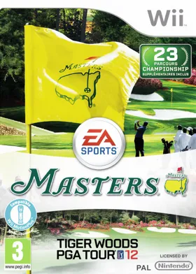 Tiger Woods PGA Tour 12 - The Masters box cover front